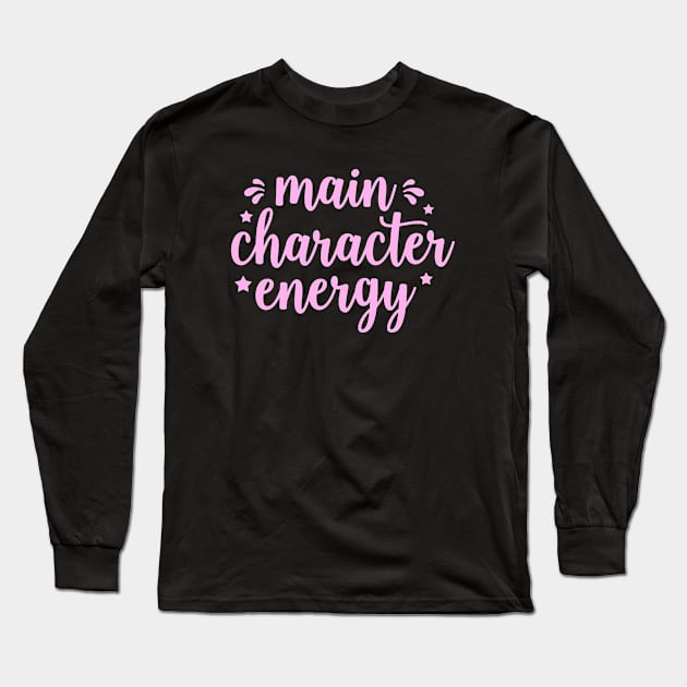 Main Character Long Sleeve T-Shirt by valentinahramov